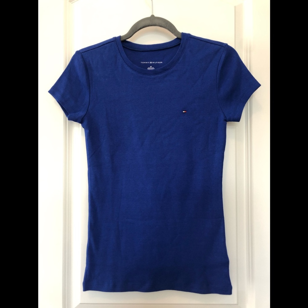 TOMMY HILFIGER Women’s Blue Shirt Size Small